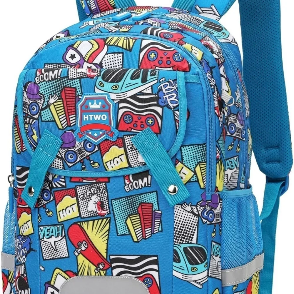 Colorful Graphic Backpack